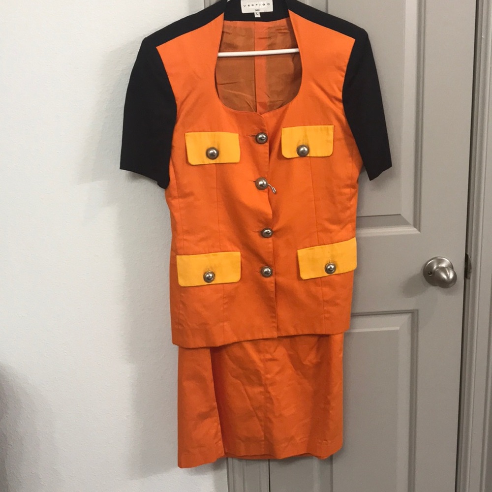 Vintage Designer Vertigo Suit